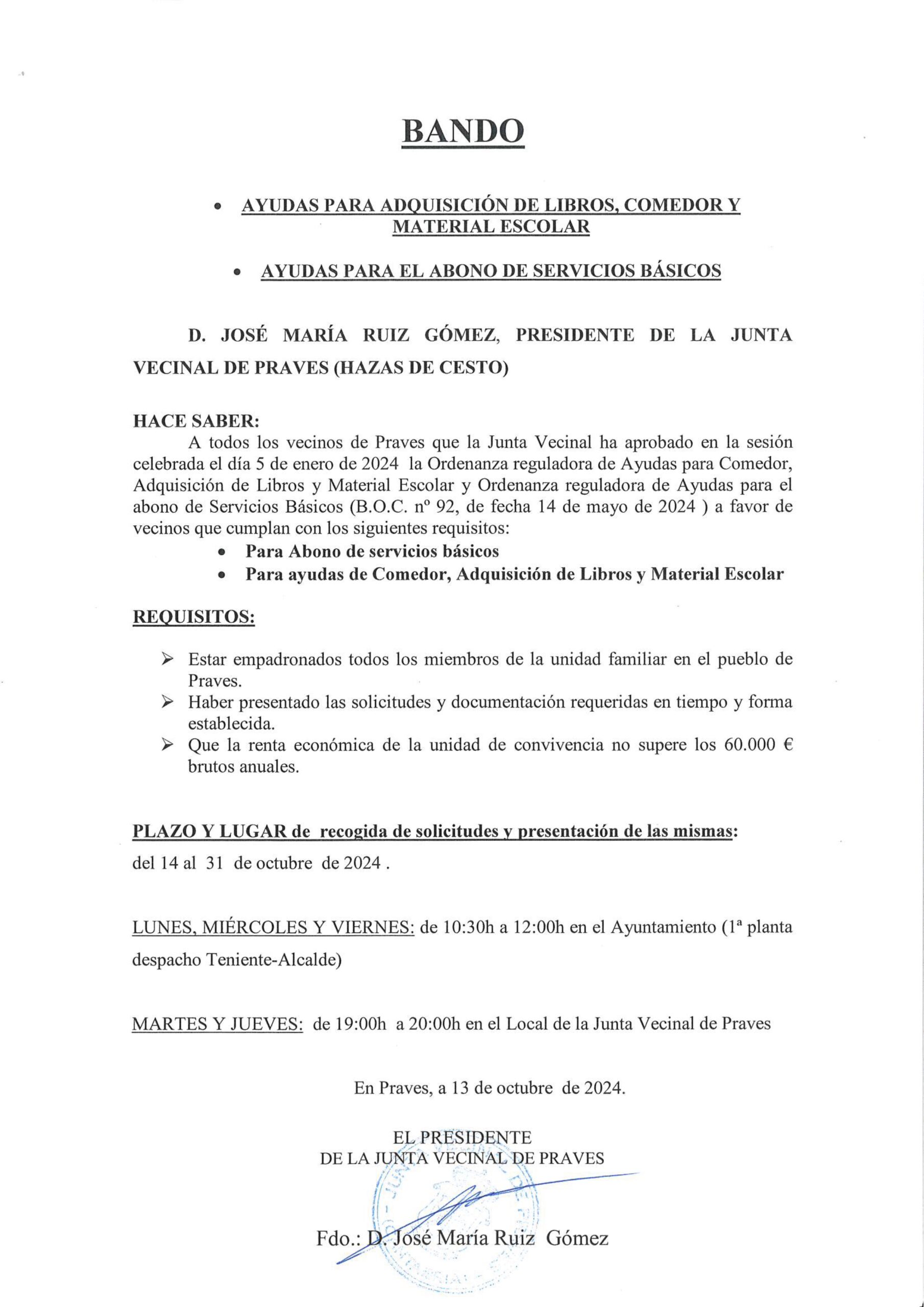 Ayudas económicas